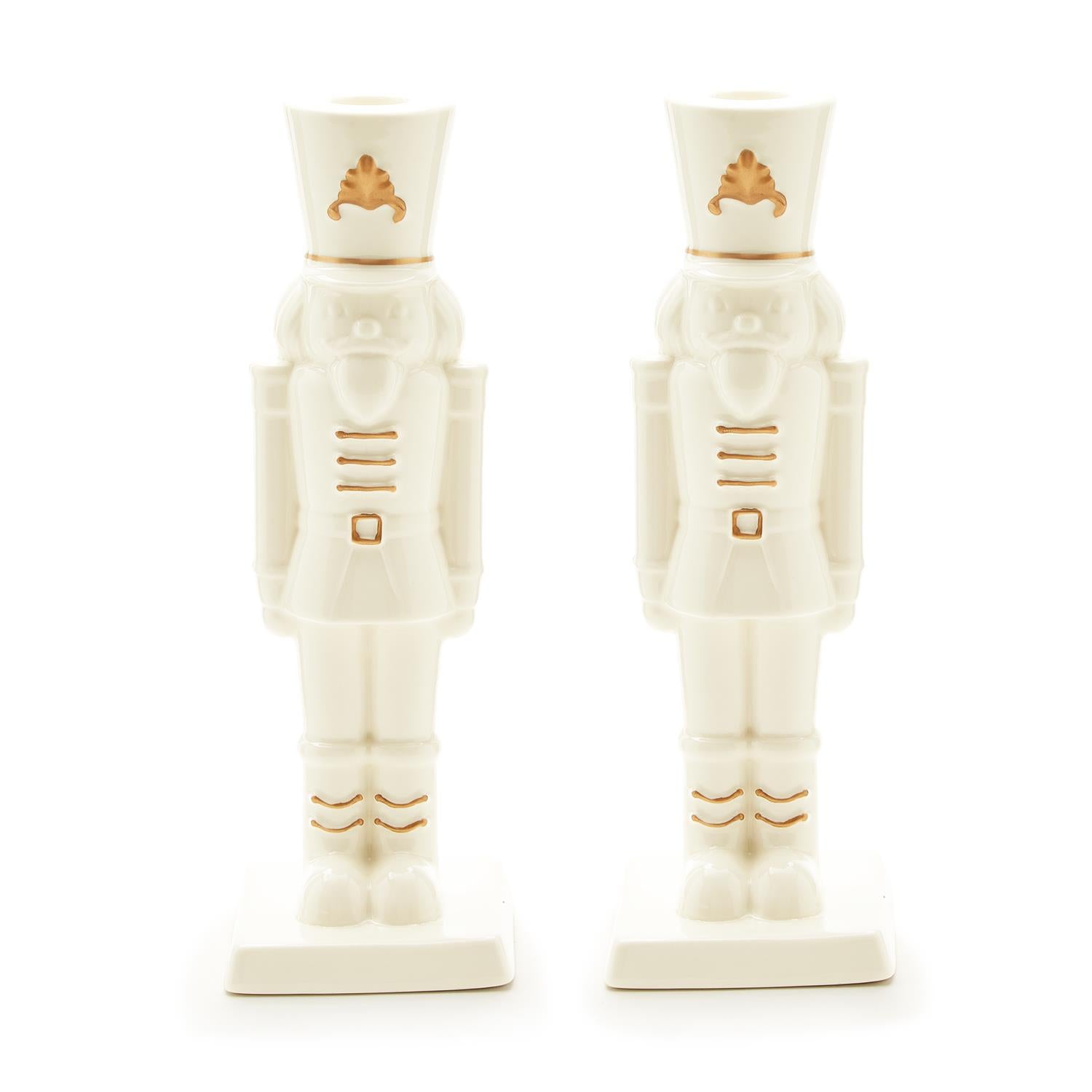 Nutcracker Taper Candle Holders