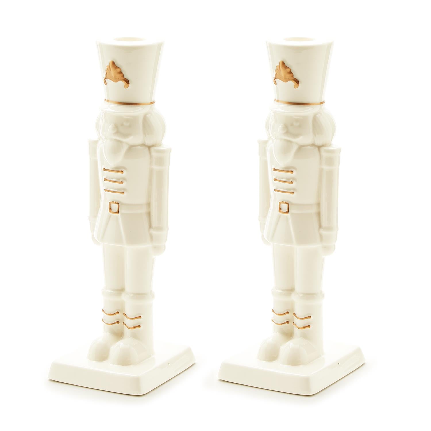 Nutcracker Taper Candle Holders