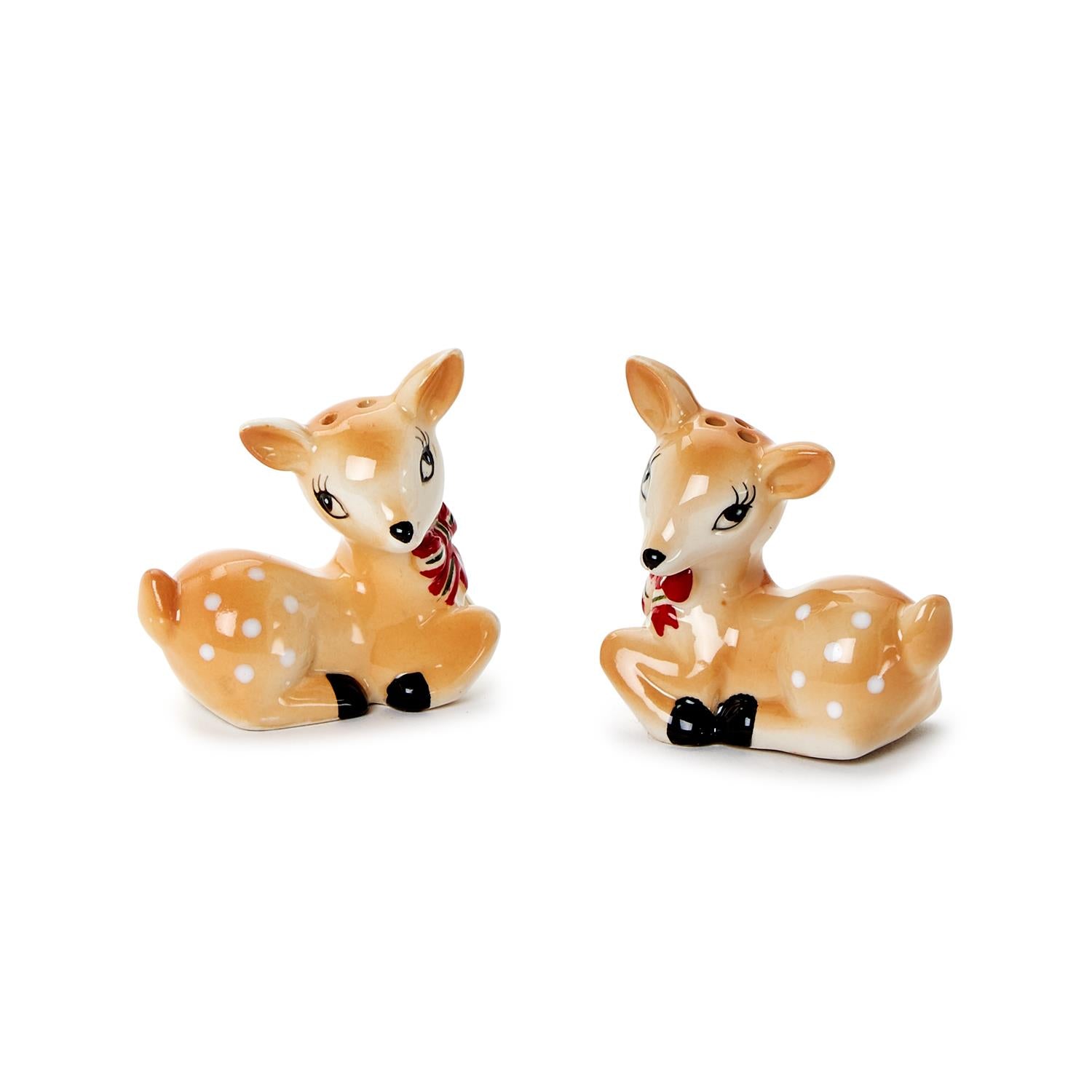 Twin Fawns Salt & Pepper Shakers