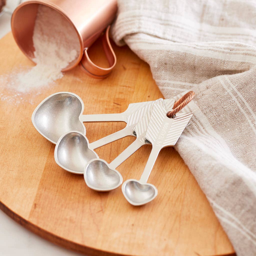 HEART MEASURING SPOONS